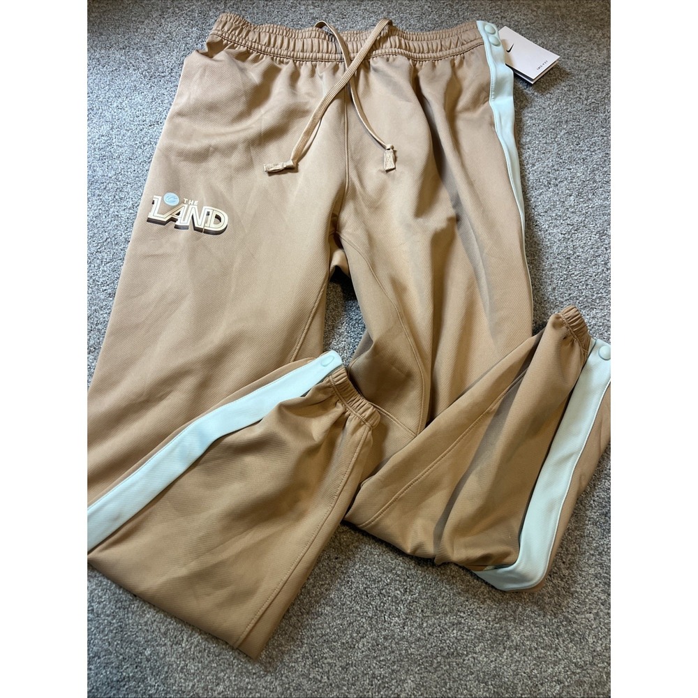 New Nike Mens Cleveland Cavaliers Warmup Snap Pants Size Medium The Land City